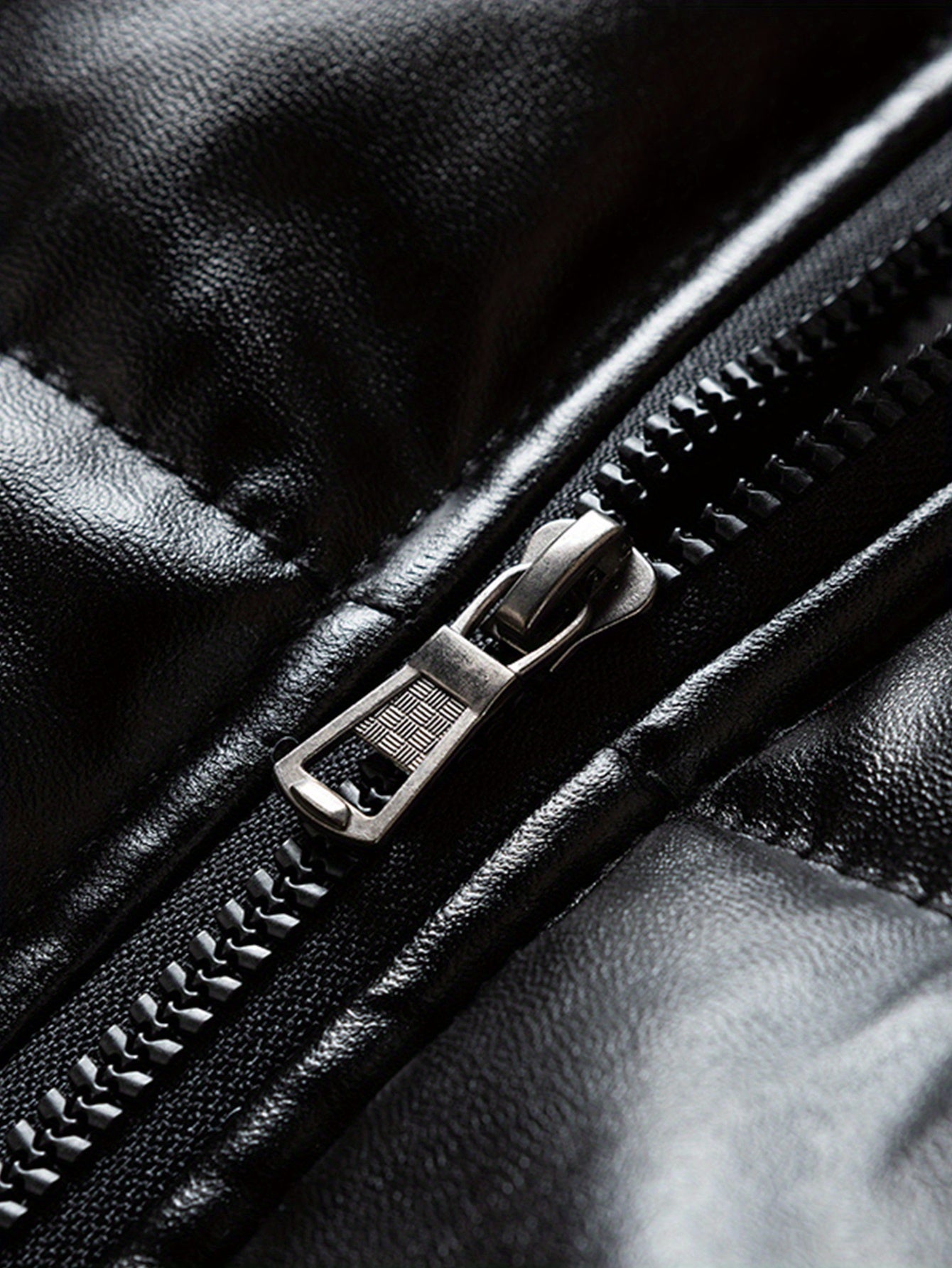 Herren Winterjacke in Heavy-Duty-Qualität – Schwarzer Kälteschutz-Mantel mit Reißverschlusstaschen, formell & elegant