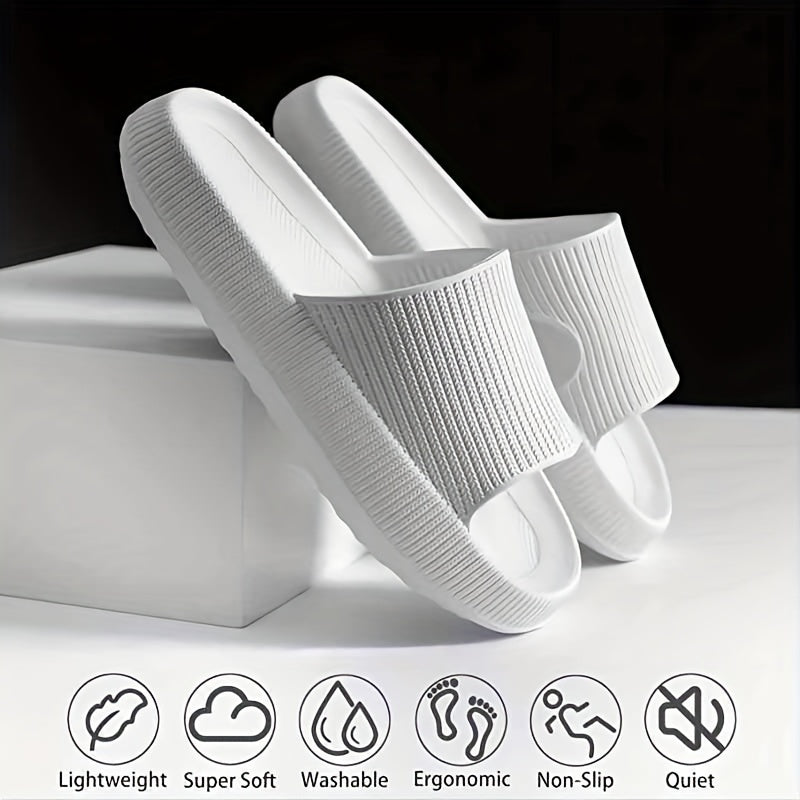 Dicke-sohlige Damensandalen – Neue EVA-Paar-Hausschuhe für Zuhause