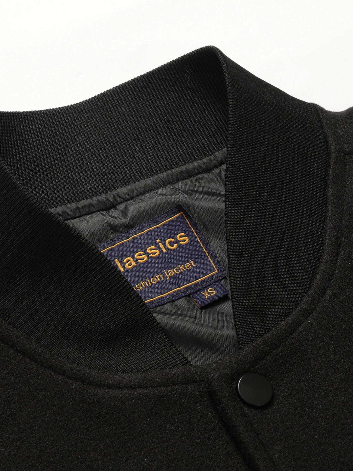 Herren Baseballjacke Schwarz #23 – Lässiges klassisches Retro-Sportdesign, mit...