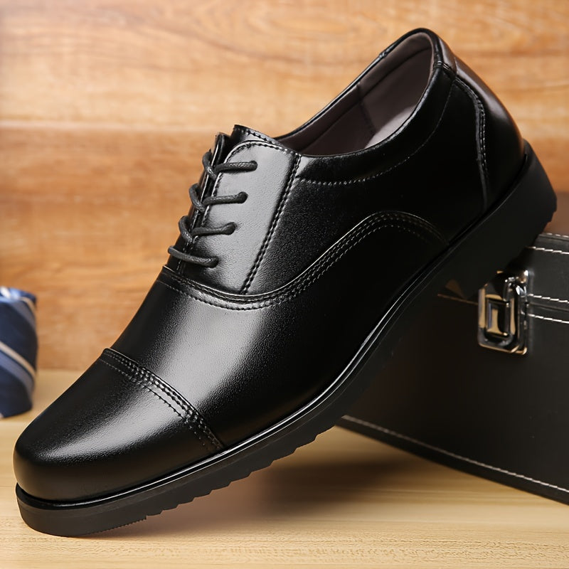 Klassische Herren-Oxford-Schuhe, formelle Lederschuhe für Hochzeit, Geschäft, Party, Bankett und Büro.“