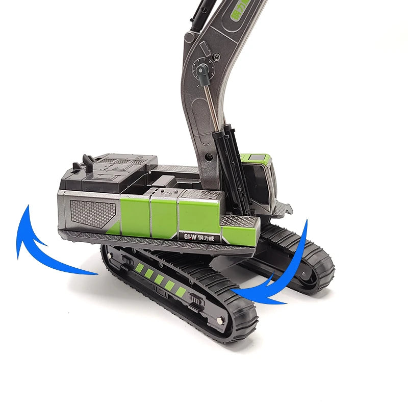 Spielzeug für Jungen – Legierungs-Traktor, Kinder-Bagger, Bulldozer, Miniatur-Kranwagen, Druckguss-Fahrzeug, landwirtschaftliches bzw. Baufahrzeug