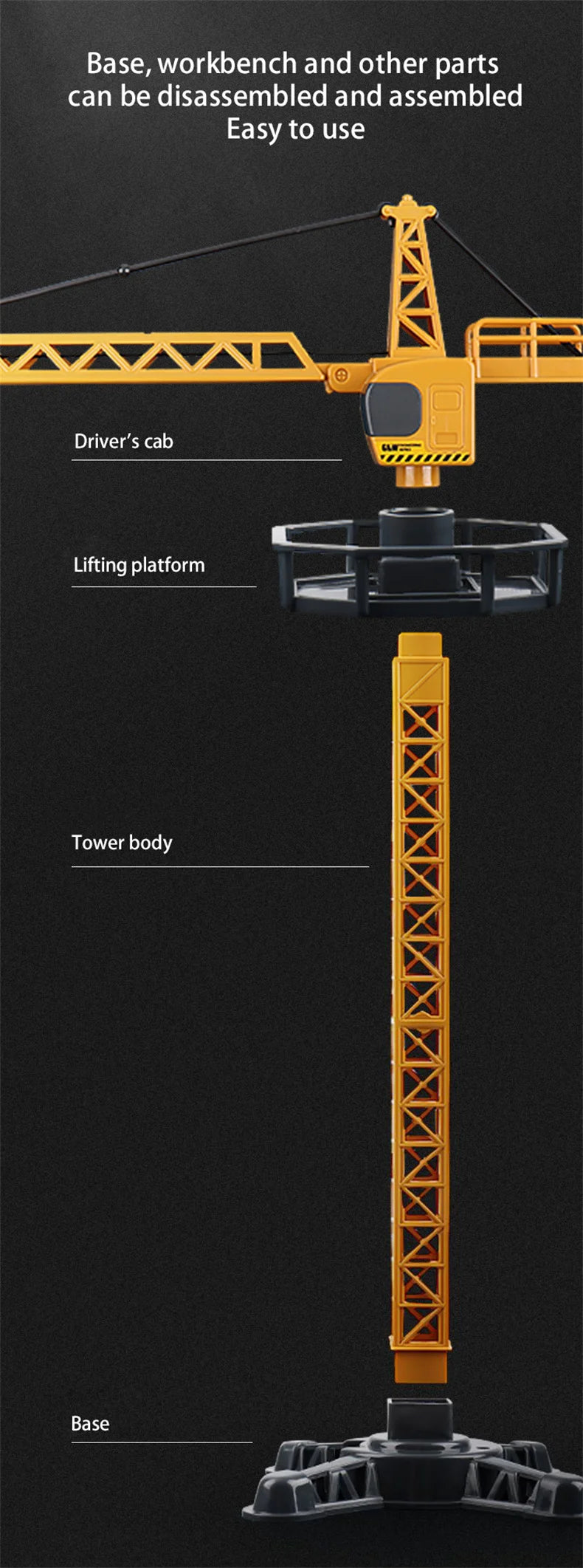 Spielzeug für Jungen – Legierungs-Traktor, Kinder-Bagger, Bulldozer, Miniatur-Kranwagen, Druckguss-Fahrzeug, landwirtschaftliches bzw. Baufahrzeug