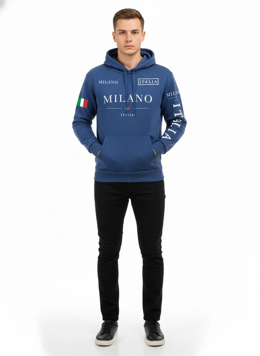 Flagge von Italien Herren Hoodie – Milan City Hoody