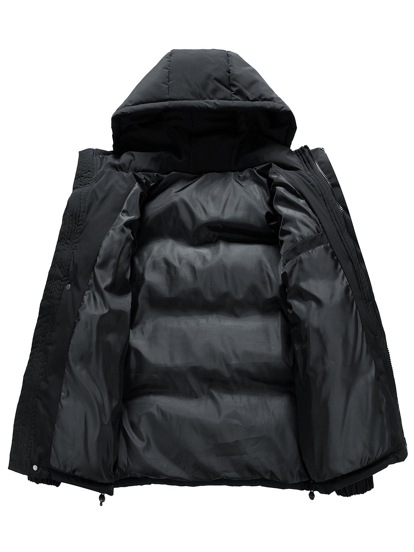 Herren-Winterjacke mit Kapuze – schwere Ausführung