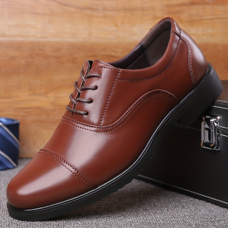 Klassische Herren-Oxford-Schuhe, formelle Lederschuhe für Hochzeit, Geschäft, Party, Bankett und Büro.“