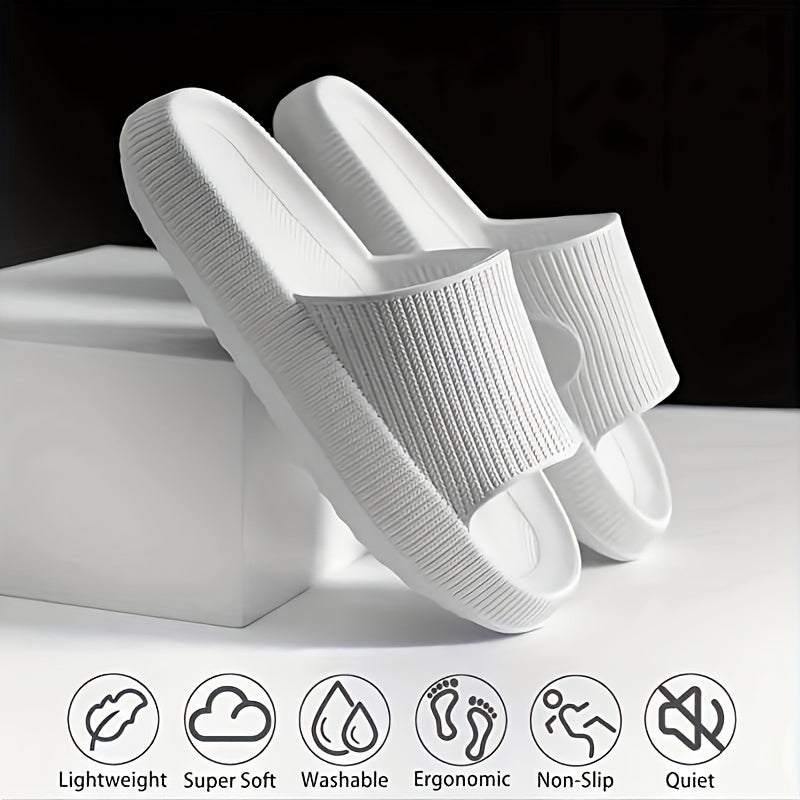 Dicke-sohlige Damensandalen – Neue EVA-Paar-Hausschuhe für Zuhause