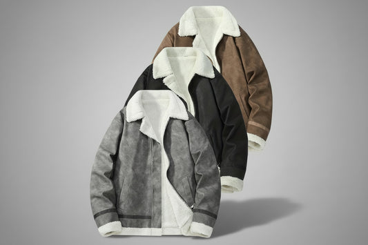 Streetstyle-Must-have! Herren Colorblock-Jacke mit Fleece-Futter