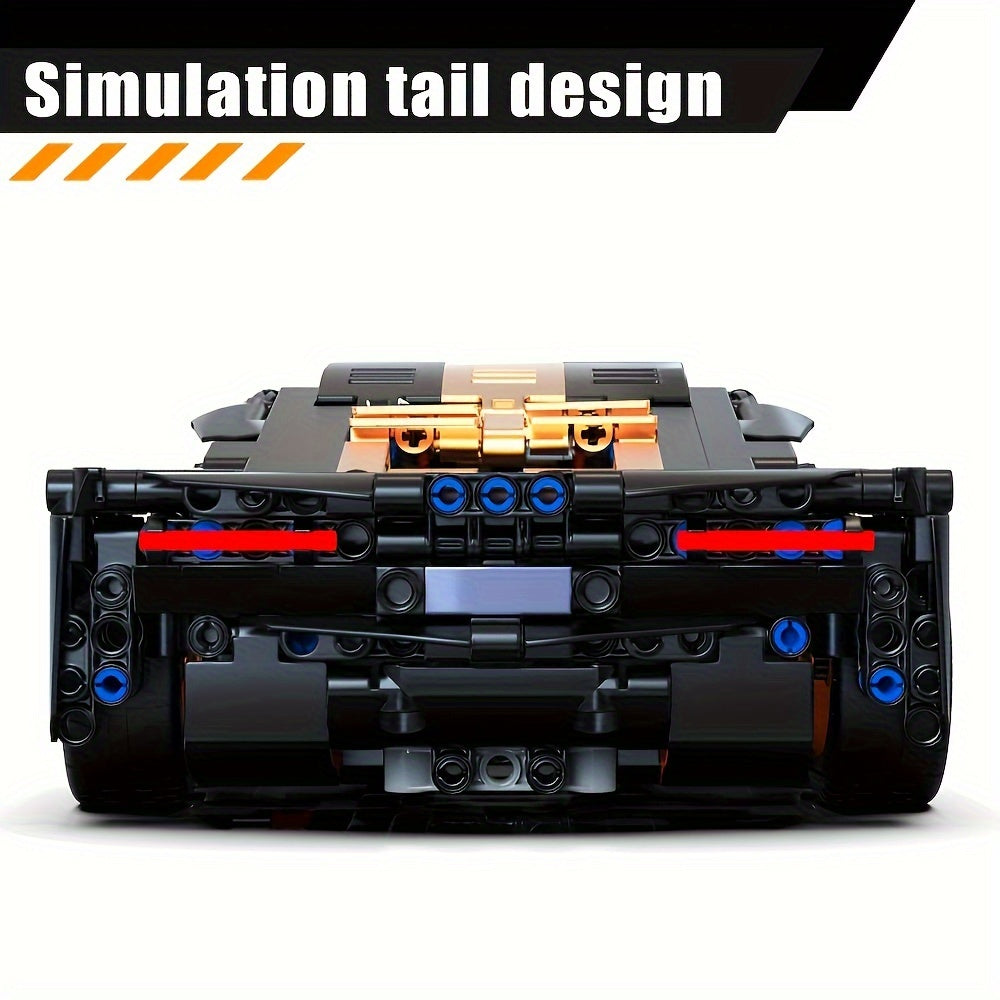 Bausatz für Sportwagen im Maßstab 1:14, 1309 Teile Modellbauset für Erwachsene, Supercar-Spielzeug